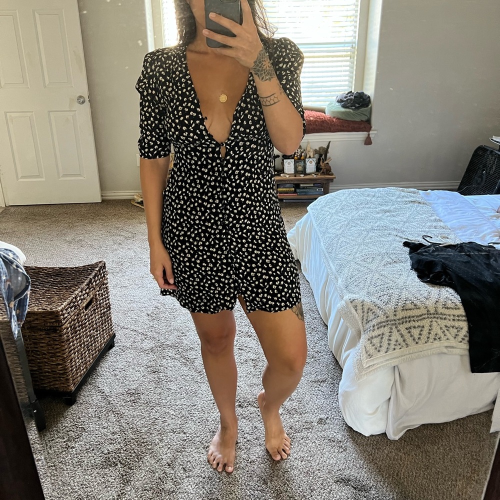 All Saints Mini Dress | Kota Scatter Floral Print